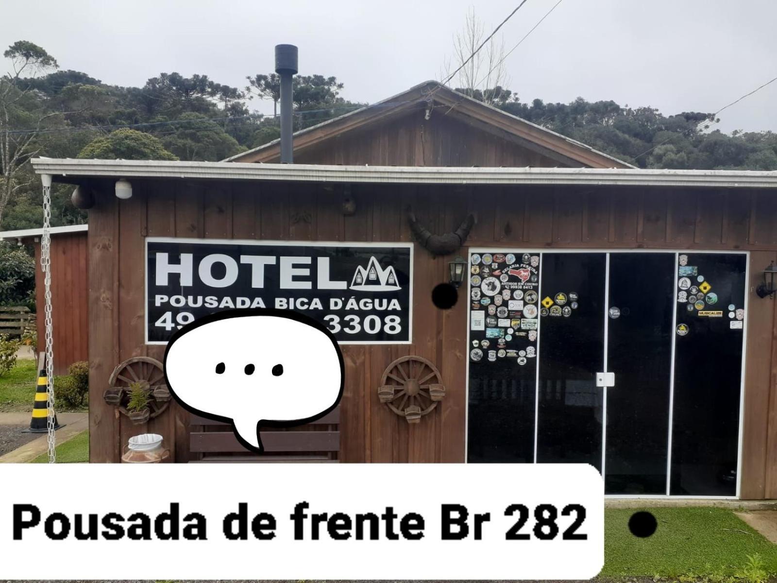 Pousada Bica D'Agua De Frente Br 282 Лажис Экстерьер фото